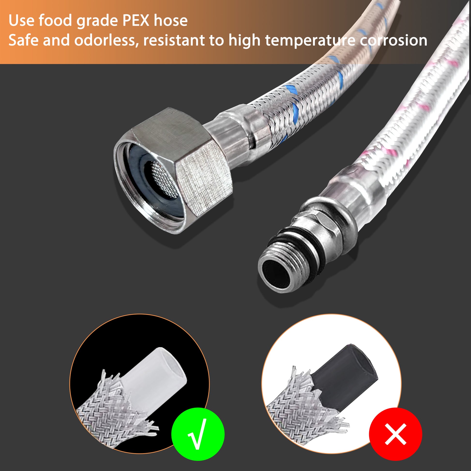 Materiale del rubinetto del lavabo in lega di zinco cromato