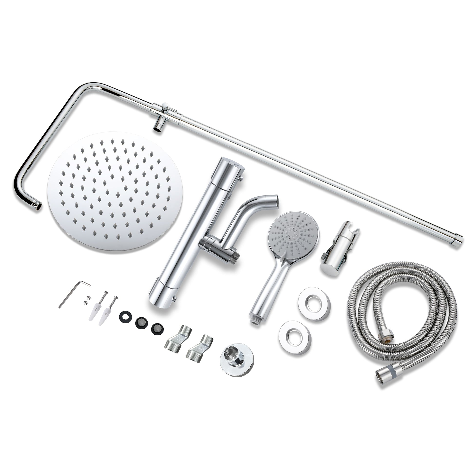 Getto superiore diametro 20 cm in acciaio inox