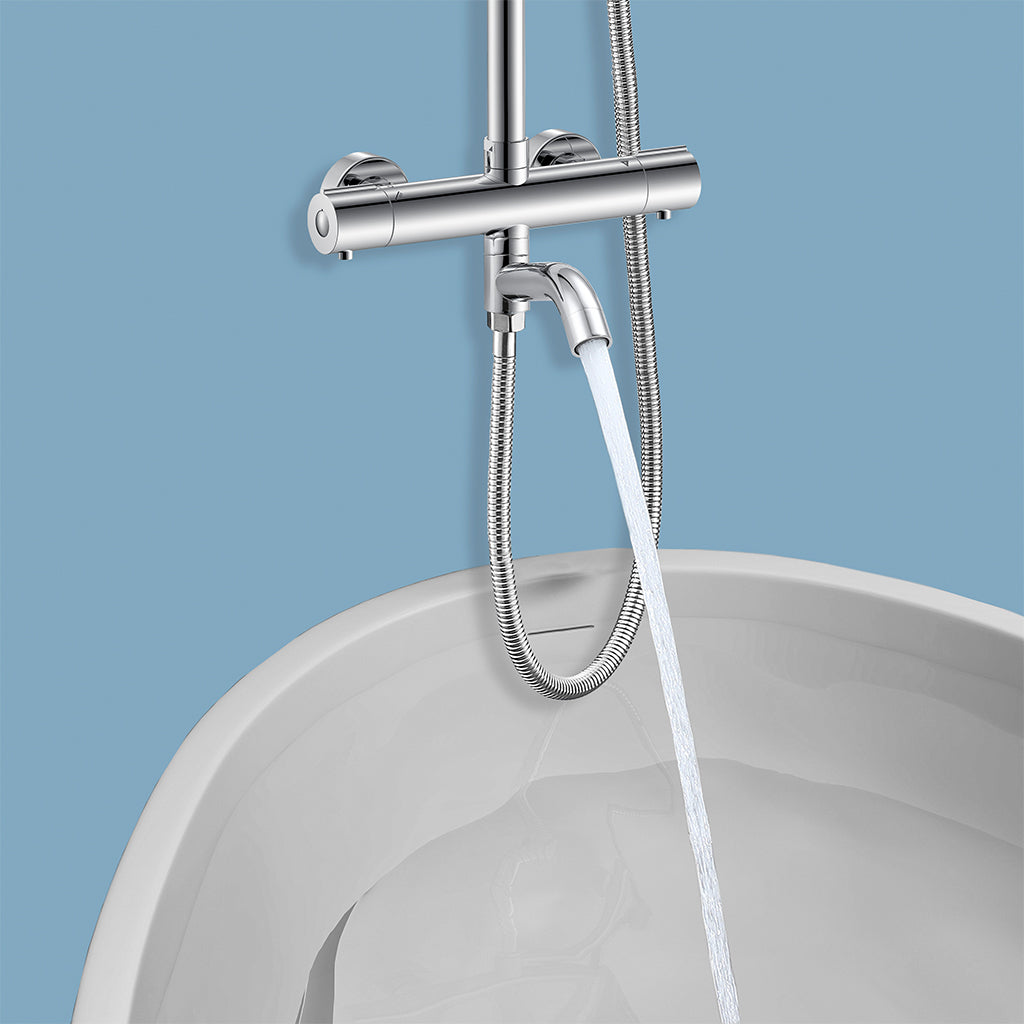 Getto superiore diametro 20 cm in acciaio inox