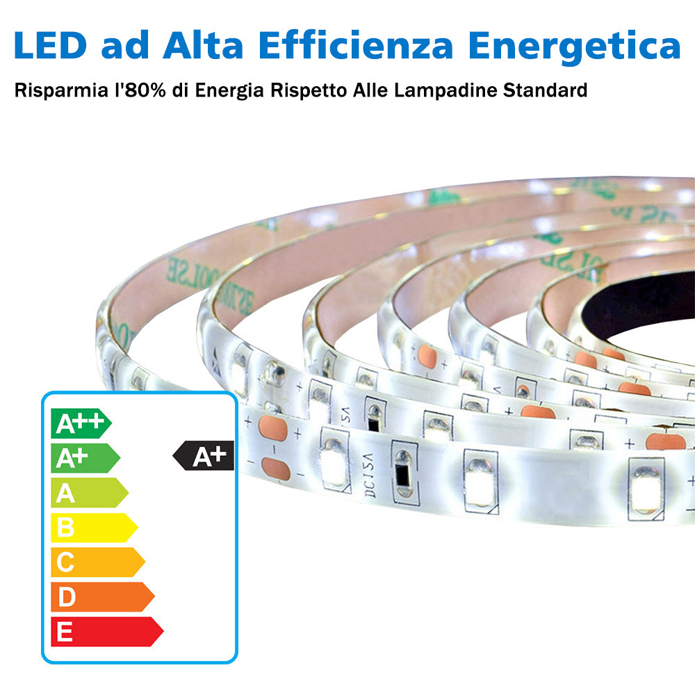 OCEAN Specchio LED Bagno Rotondo 60/70/80/90/100/120cm Anti-appannamento, Bianco Freddo 6000k / Tre luci 3000k-6000k, Retroilluminato