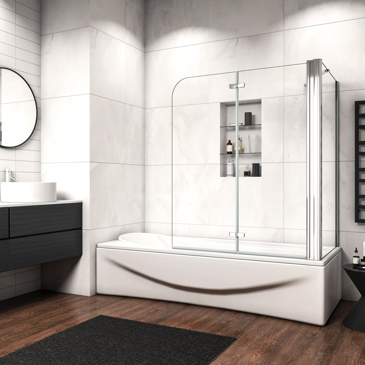 Ambrosya® | Estrattore Doccia Esclusivo in Acciaio Inox | Vasca Bagno Doccia Tergicristallo Finestra Lavavetri Staffa Supporto WC Tergicristallo (Acciaio Inossidabile (Spazzolato Ambrosya® | Estrattore Doccia Esclusivo in Acciaio Inox | Vasca Bagno Doccia Tergicristallo Finestra Lavavetri Staffa Supporto WC Tergicristallo (Acciaio Inossidabile (Spazzolato