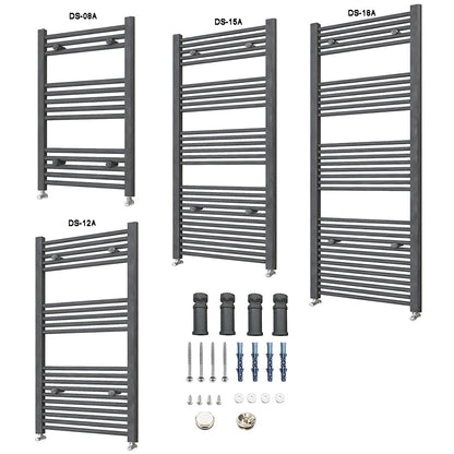 Bagno Radiatore Termoarredo Scaldasalviette Altezza 1500MM Antracite